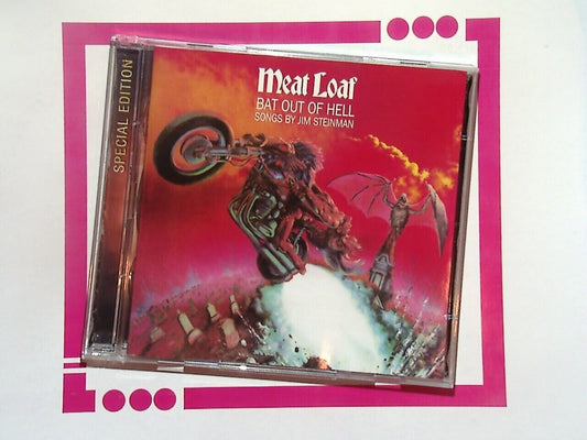 Meat Loaf ‎– Bat Out Of Hell & Hits Out Of Hell CD + DVD Mint