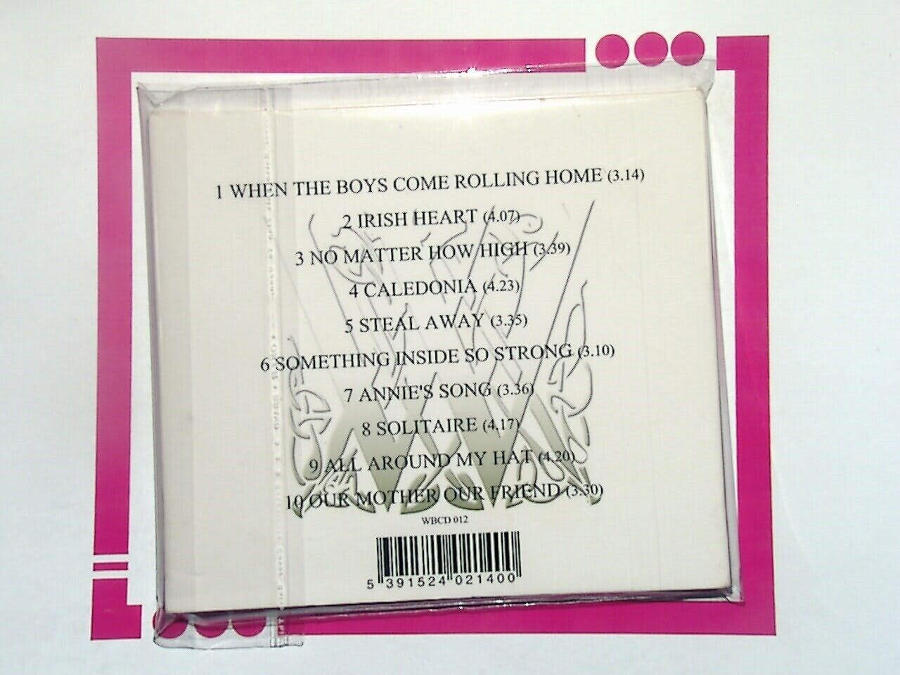 The Willoughby Brothers	Irish Heart CD Mint