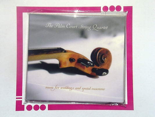 The Palm Court String quartet	Music For weddings & Special Occasions CD Mint