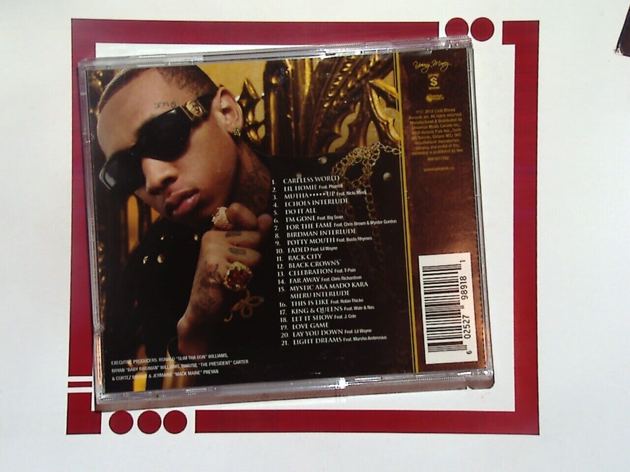 Tyga	Careless World explicit_lyrics CD NM