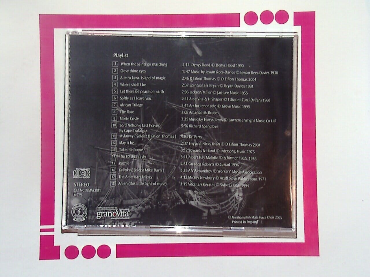 Northampton Male Voice Choir	By Cape Trafalgar... and more CD Mint