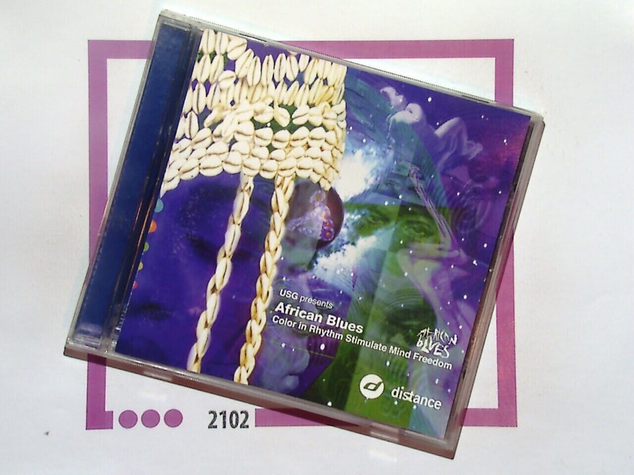 USG Presents African Blues: Color in Rhythm Stimulate Mind Freedom	CD VGC