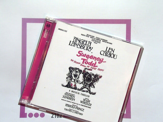 Stephen Sondheim	Sweeney Todd Extra Tracks, Remastered 2CD Nr Mint