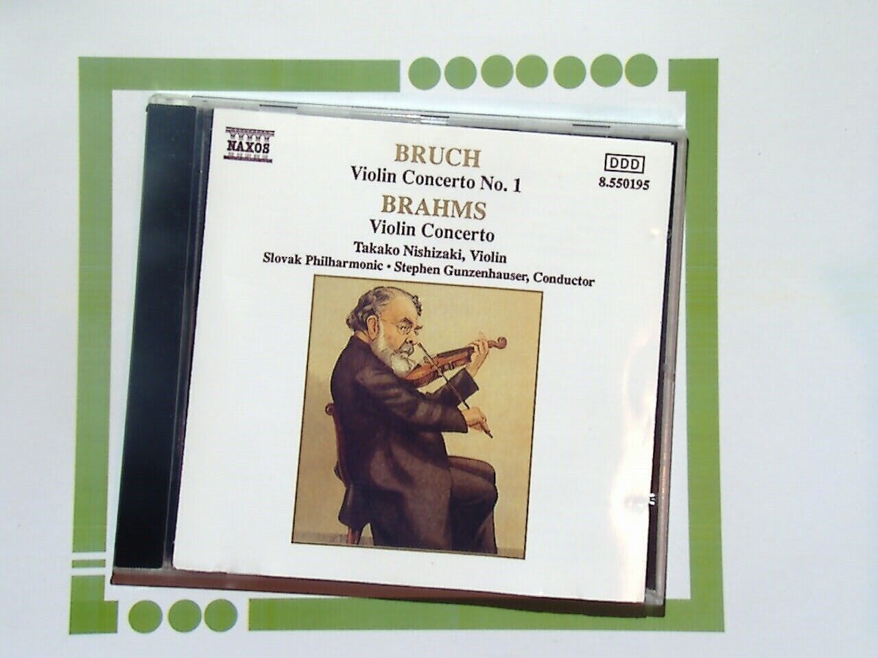 Takako Nishizaki	Bruch: Violin Concerto No.1 / Brahms: Violin CD Nr Mint