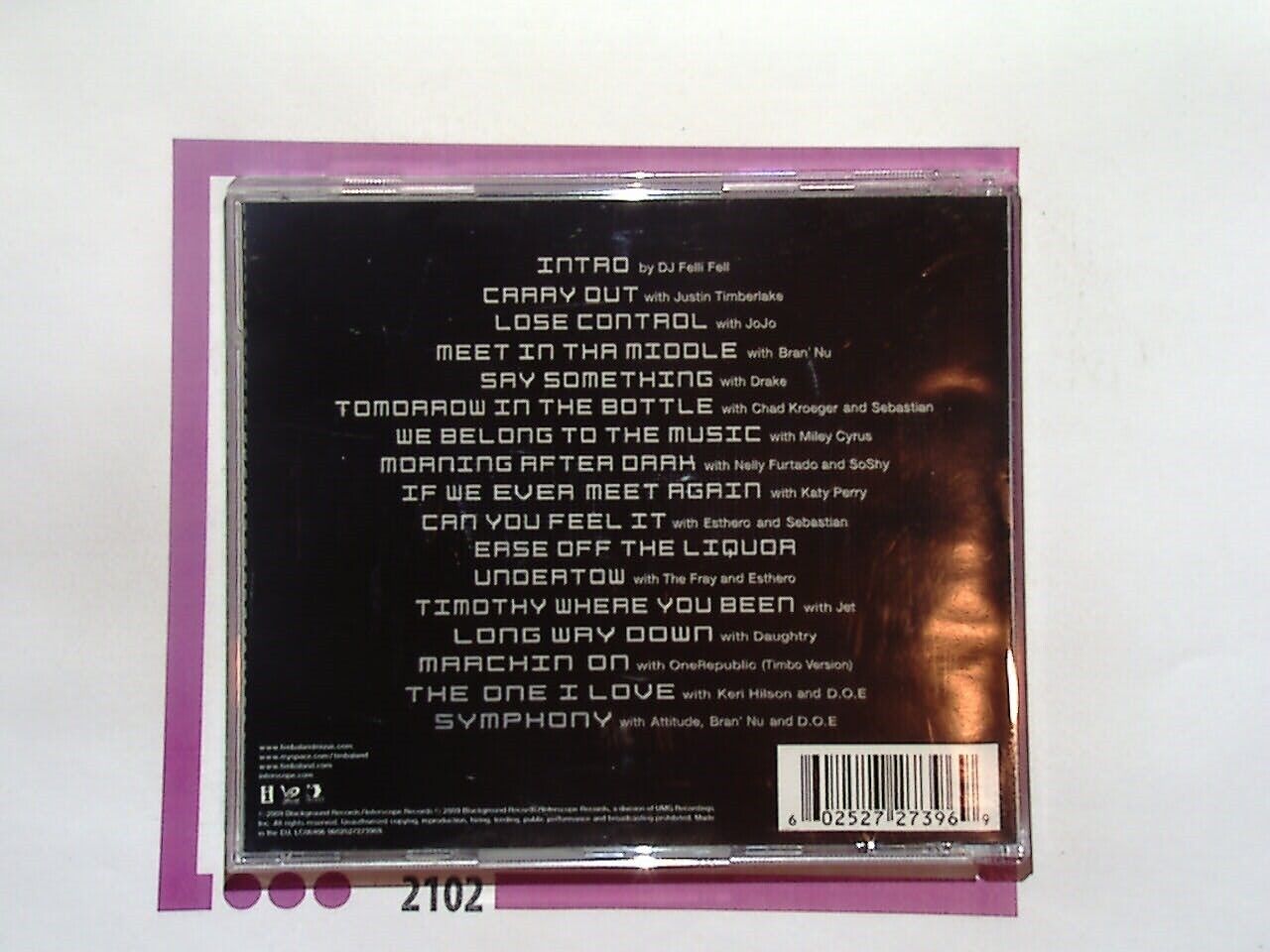 Timbaland	Shock Value II CD Mint