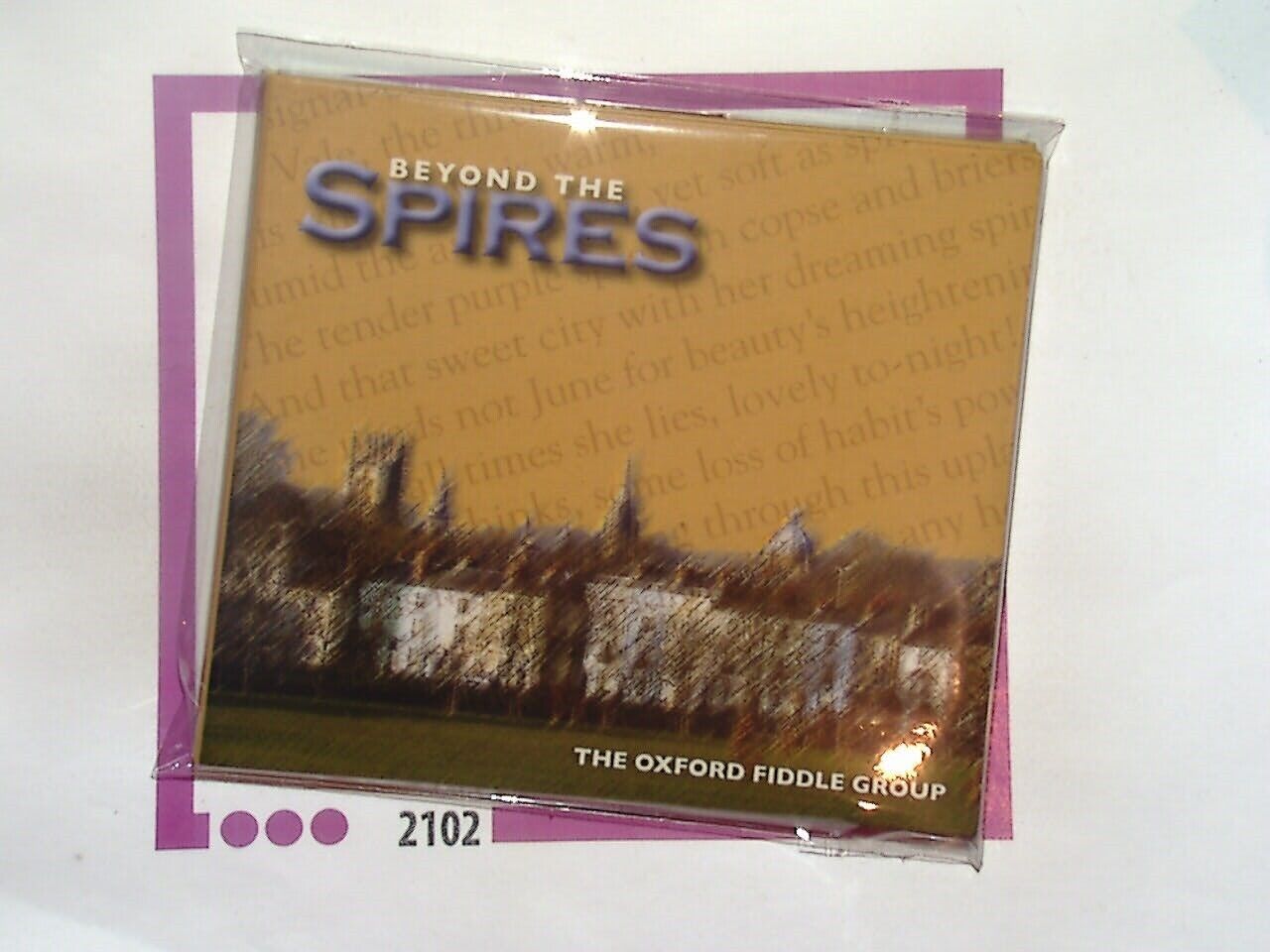 The Oxford Fiddle Group	Beyond The Spires CD Mint