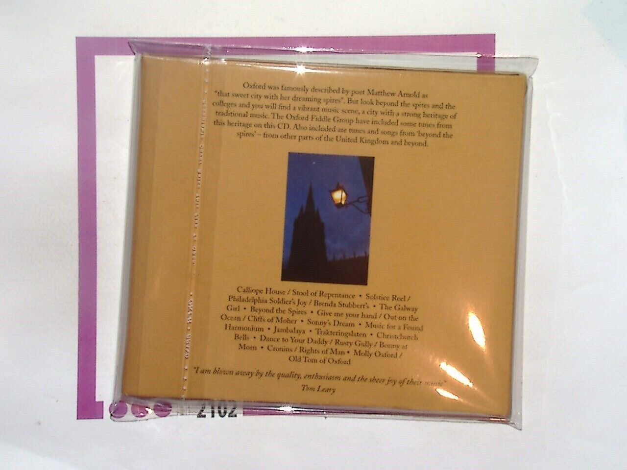 The Oxford Fiddle Group	Beyond The Spires CD Mint