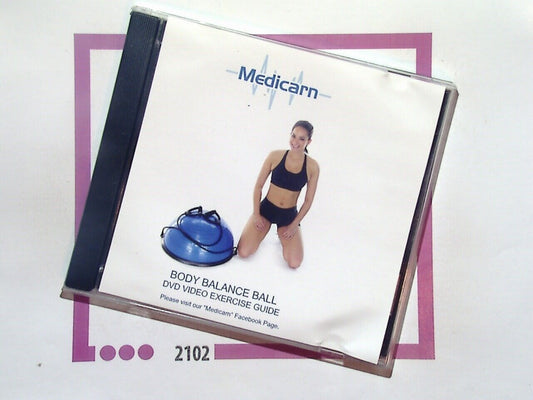 Medicarn	Body Balance Ball DVD Exercise Guide VGC