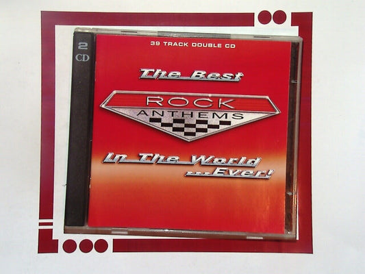 Various - Best Rock Anthems...Ever!  2CD VGC