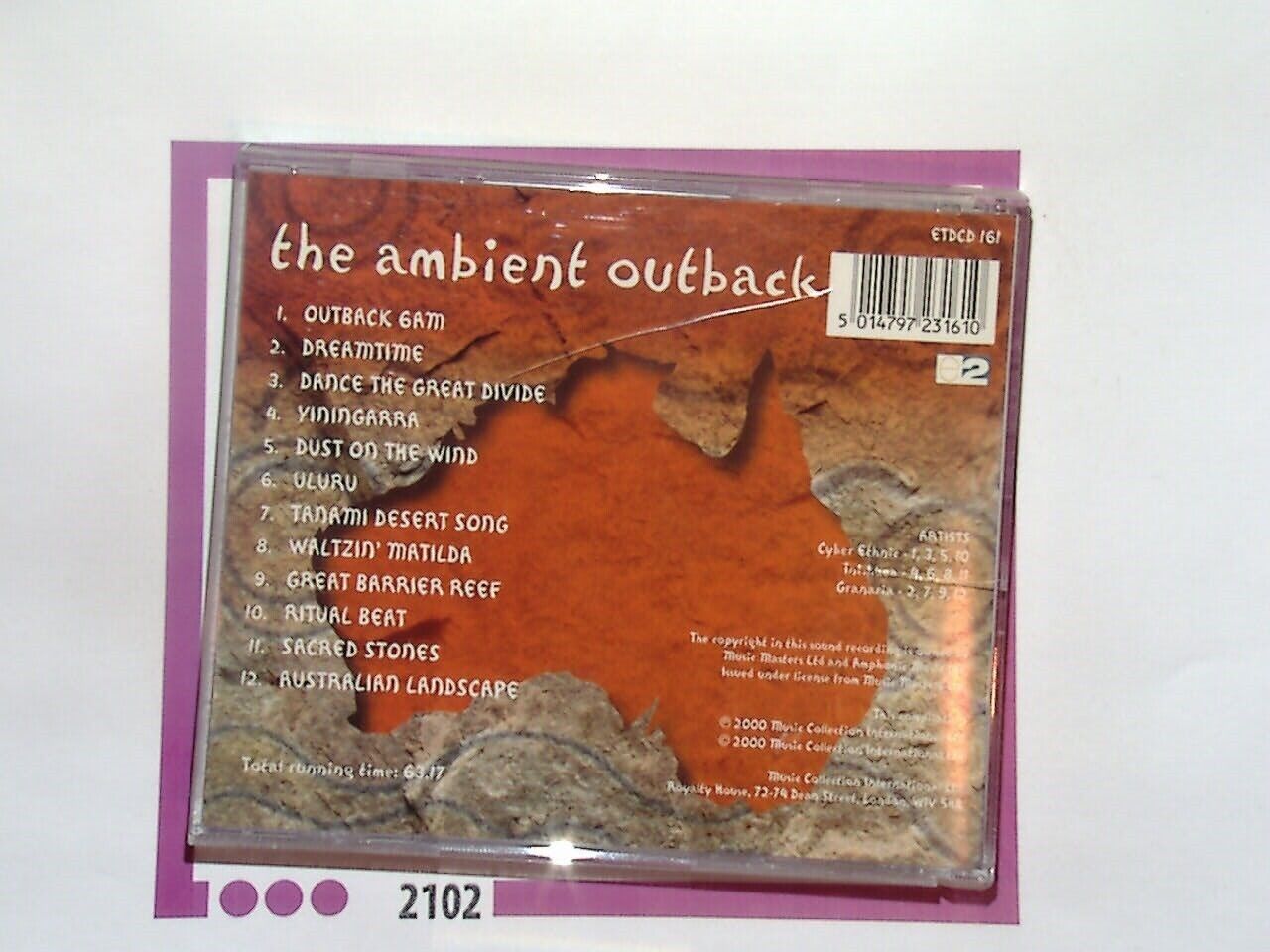 Various - Ambient Outback CD Nr Mint
