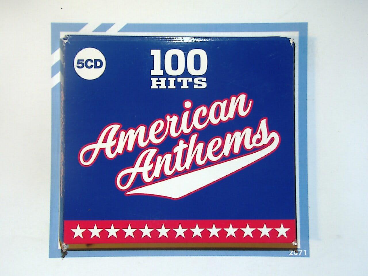 Various 100 Hits - American Anthems 5CD Nr Mint