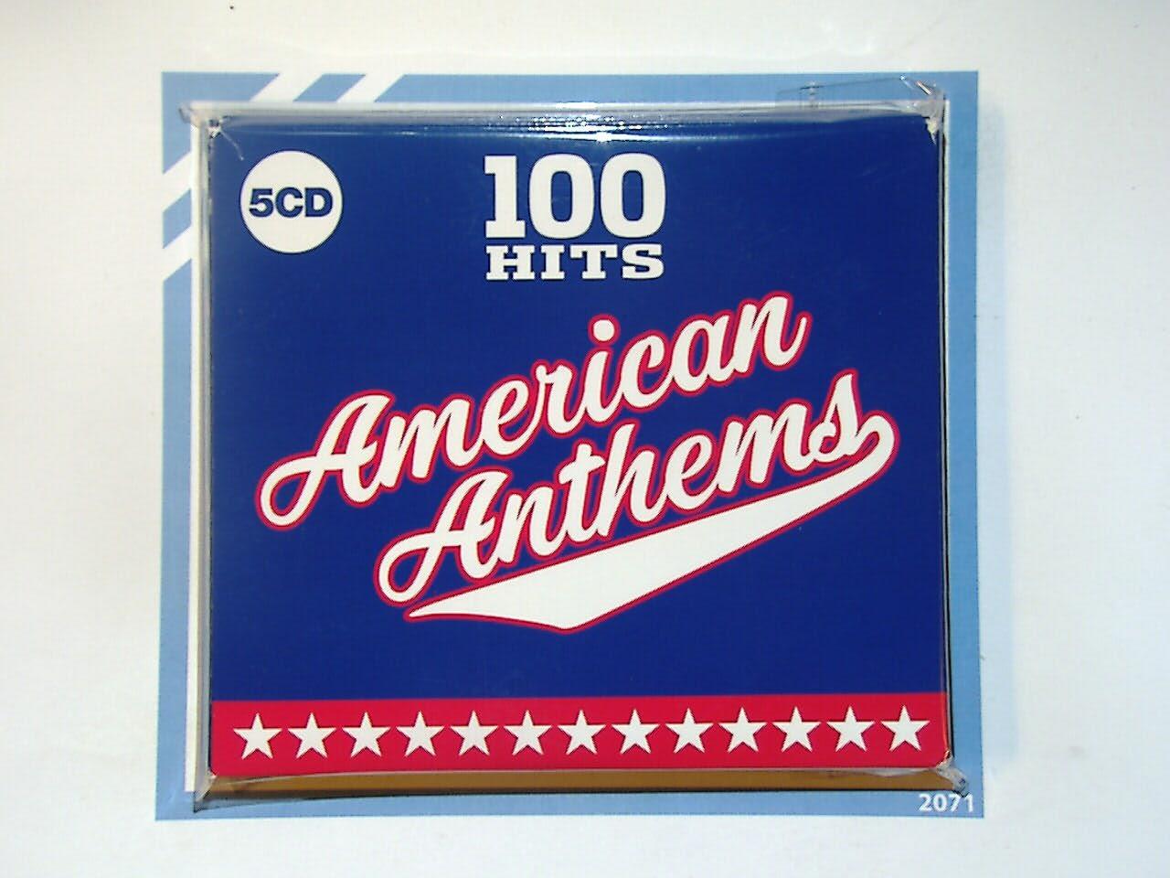 Various 100 Hits - American Anthems 5CD Nr Mint