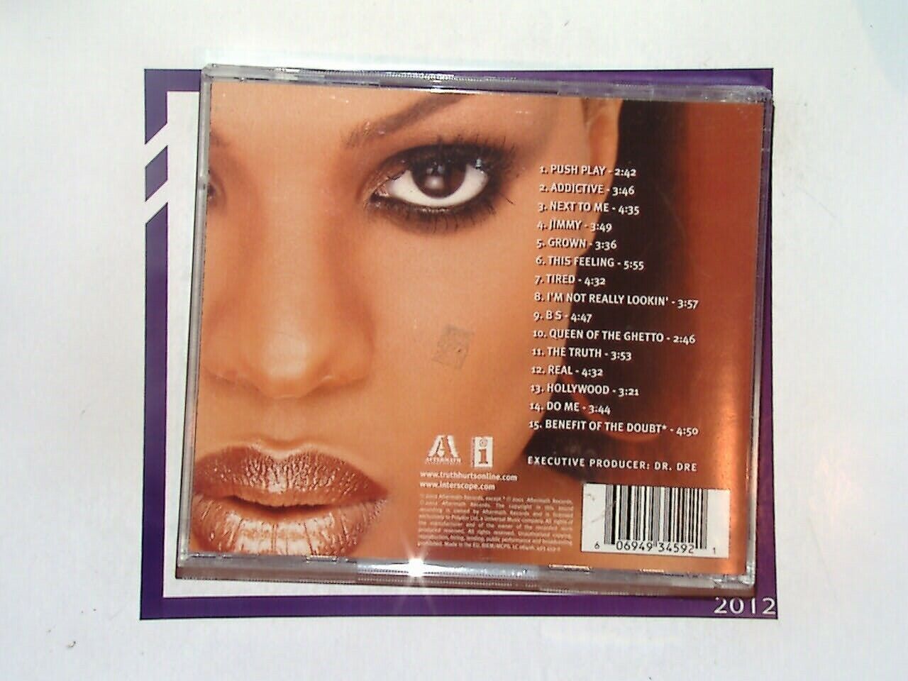 Truth Hurts	Truthfully Speaking Special Edition CD Mint