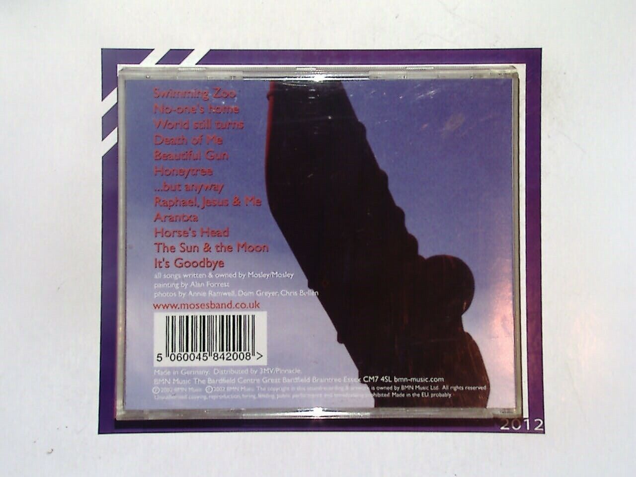 Moses	The Swimming Zoo CD Nr Mint