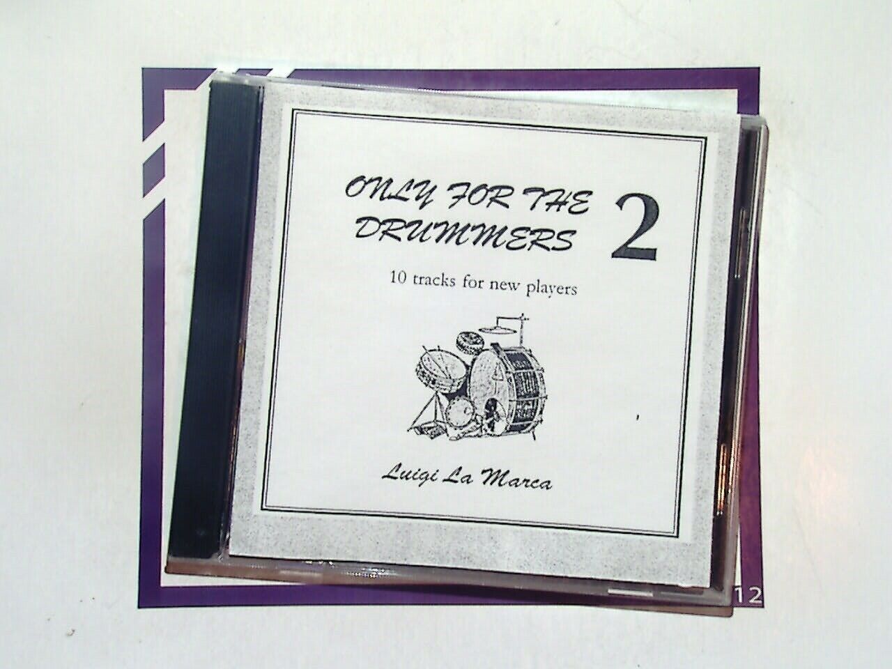 Only For The Drummers	Volume 2 MD Studio CD Nr Mint
