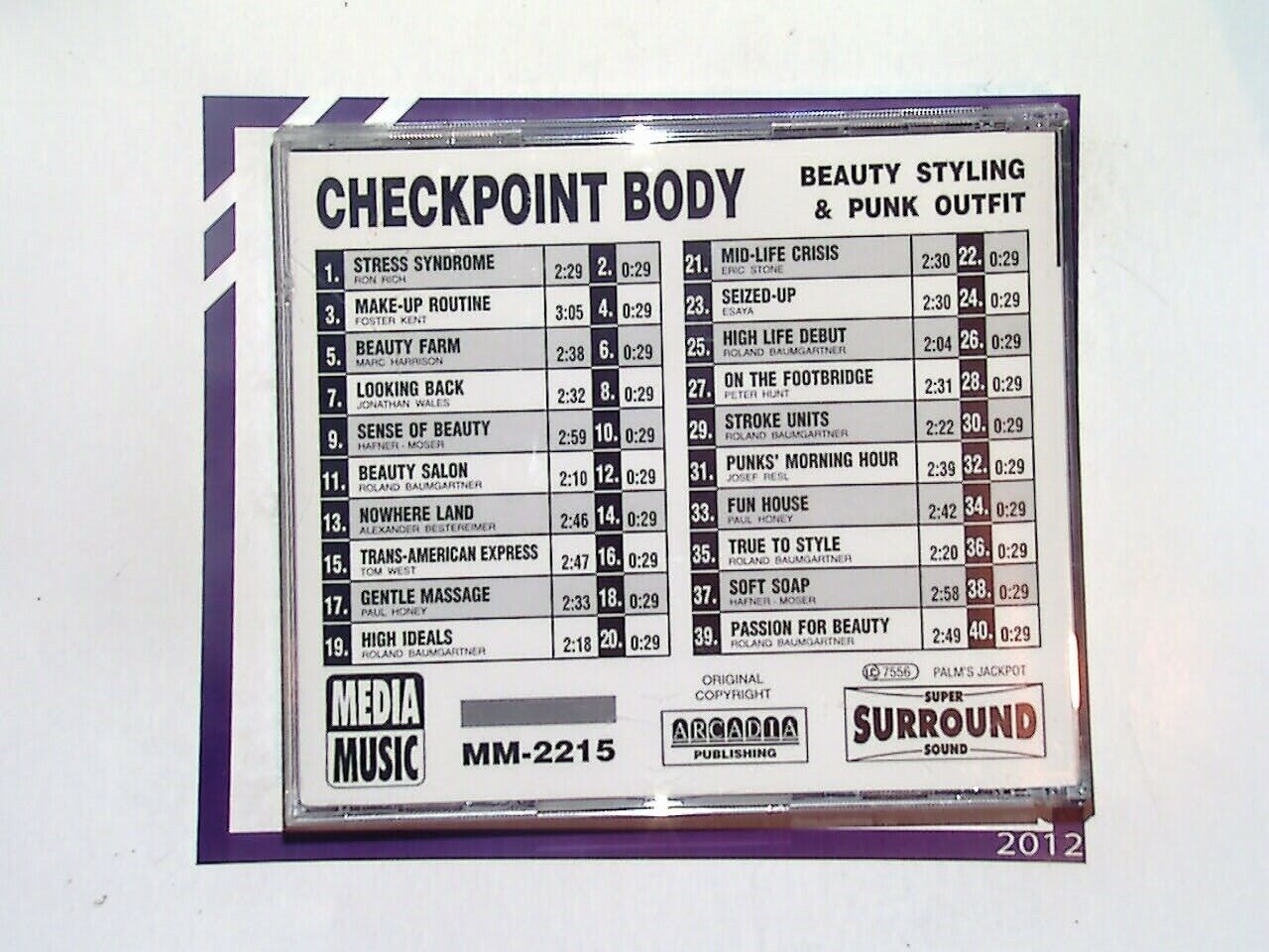 Media Music	Checkpoint Body - Beauty Styling & Punk Outfit Production CD Mint