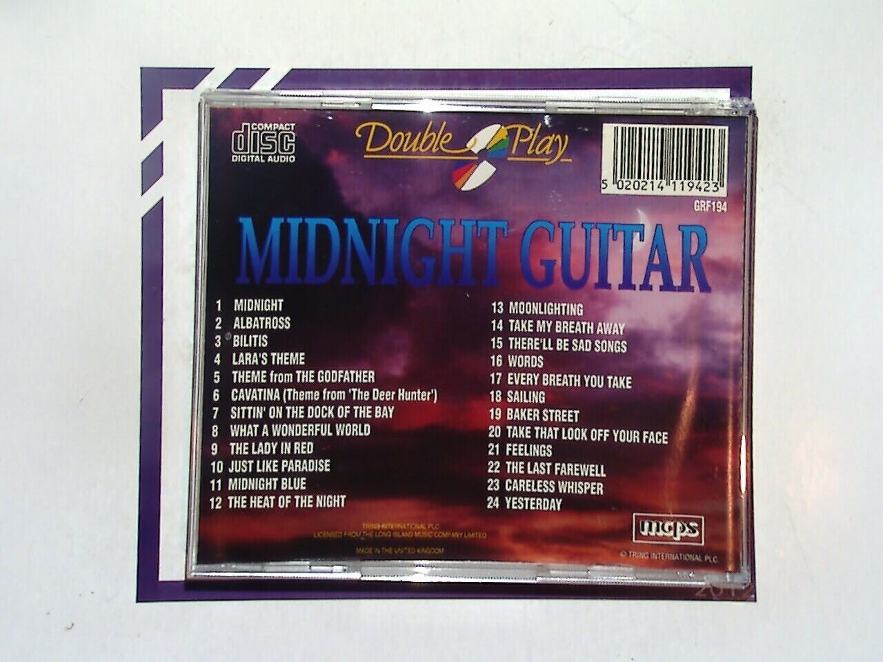 Various - Midnight Guitar CD Nr Mint