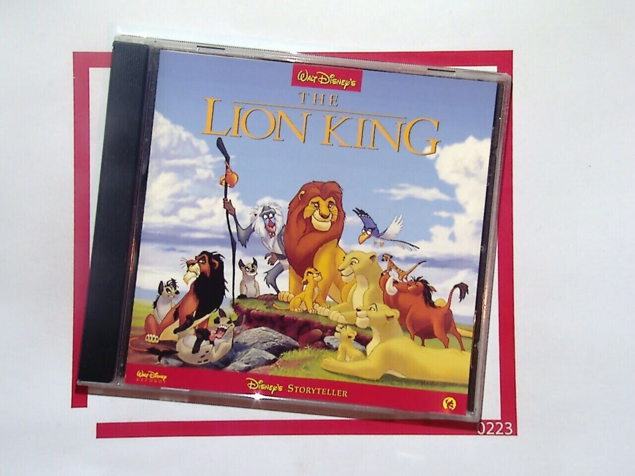 The Lion King Storyteller CD Mint