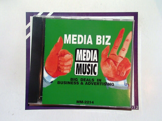 Media Music MM2214	Media Biz Production Music CD Mint