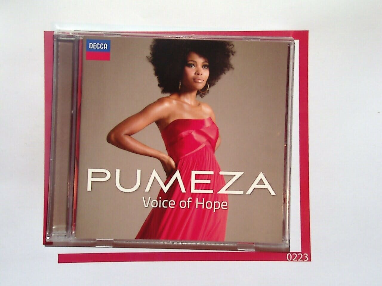 Pumeza Matshikiza	Voice Of Hope CD Mint