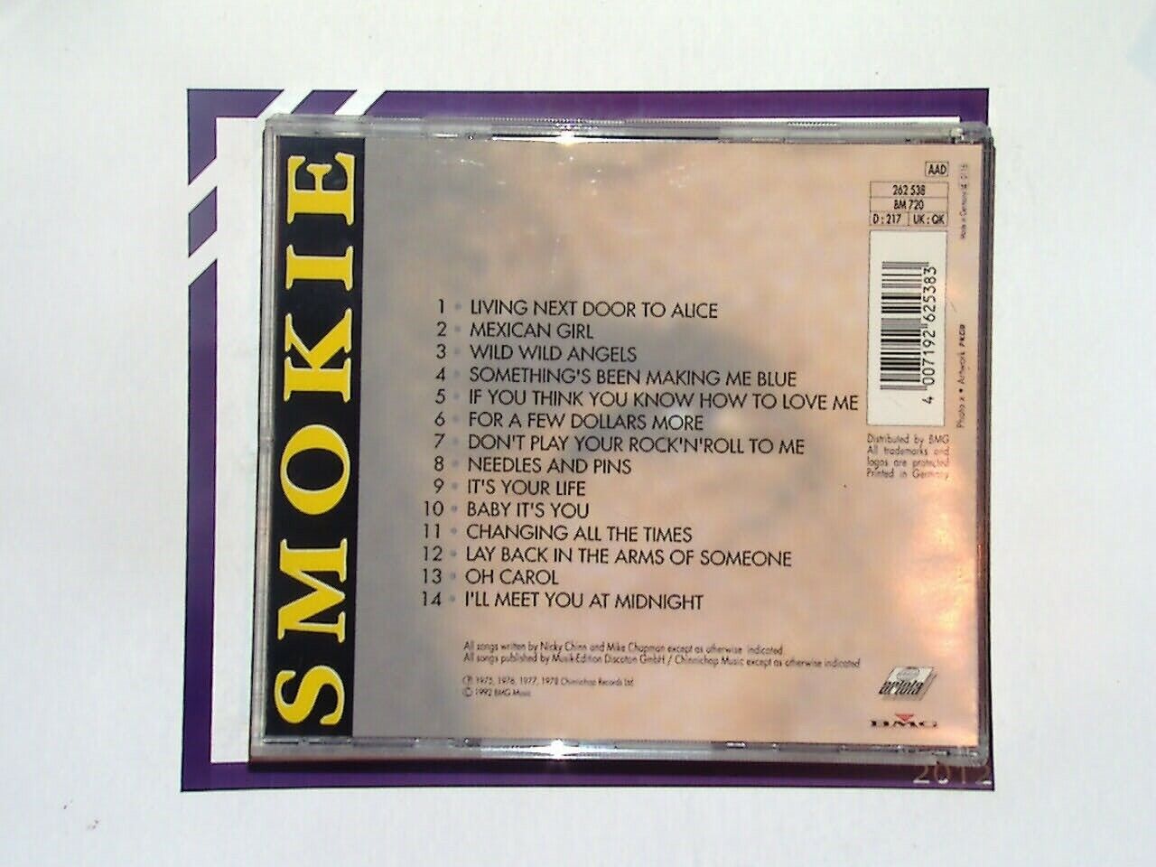 Smokie: The Collection Vol. 1 CD VGC