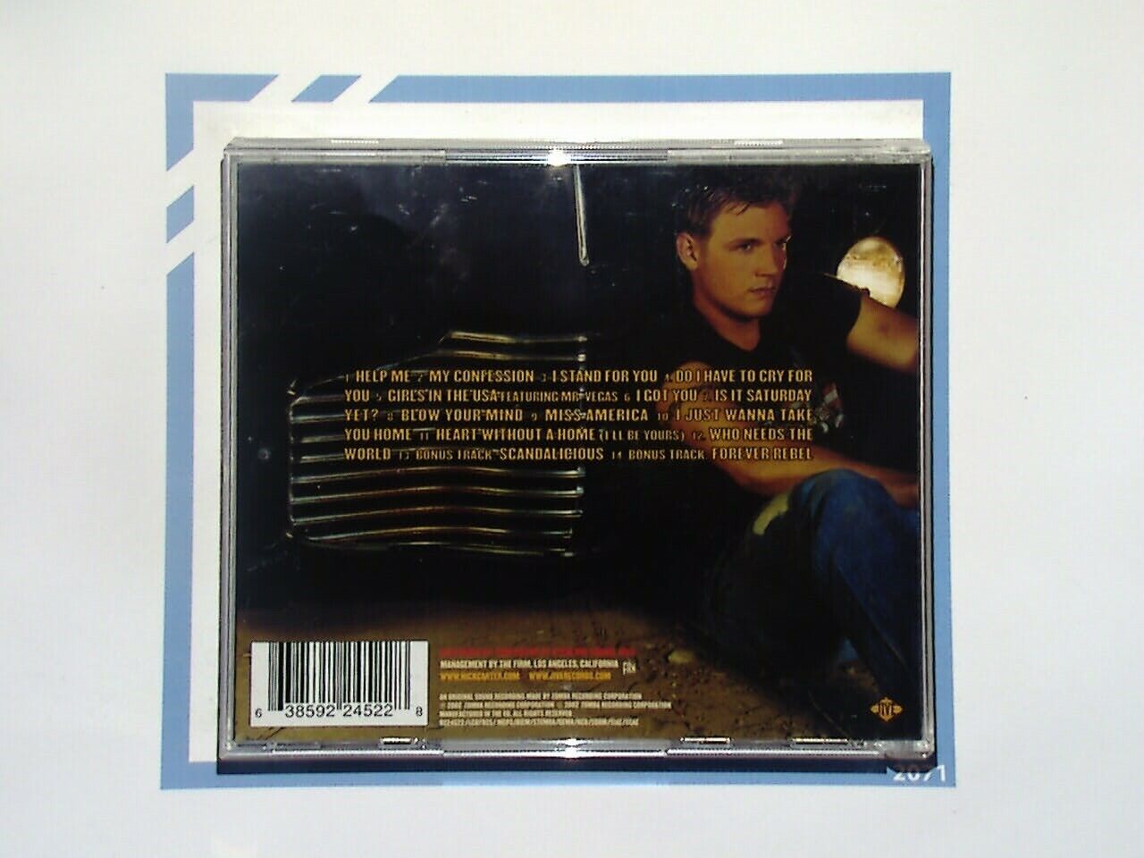 Nick Carter	Now Or Never CD Nr Mint