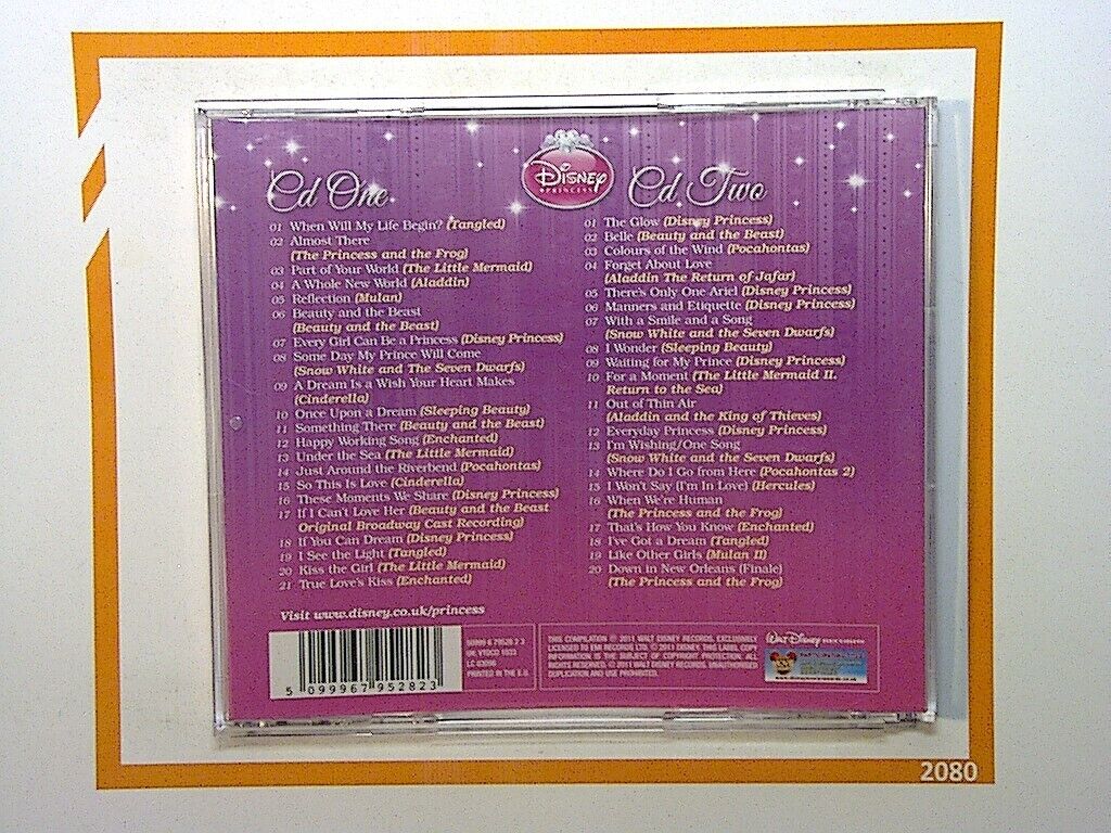 Various Artists	Disney Princesses 2CD VGC