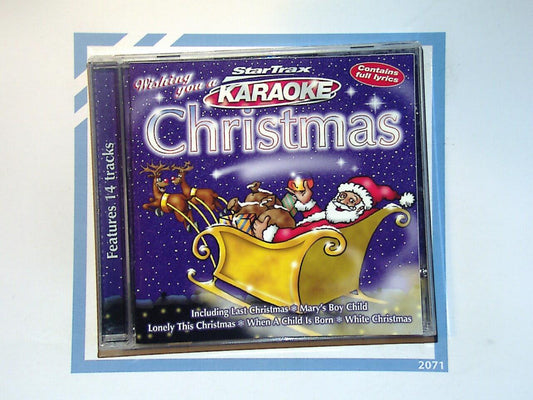 StarTrax Karaoke	Wishing You A karaoke Christmas  CD Mint