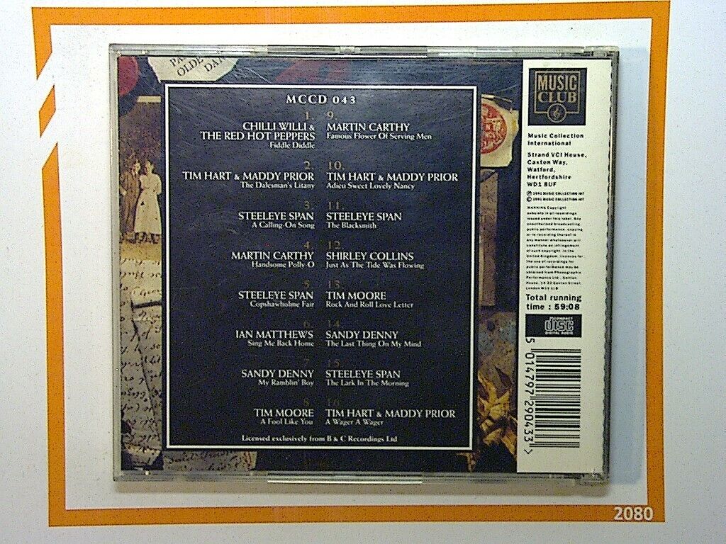 Various Artists	Folk Heritage CD VGC