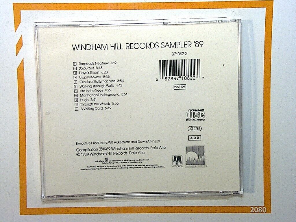 Windham Hill Records Sampler '89 CD VGC