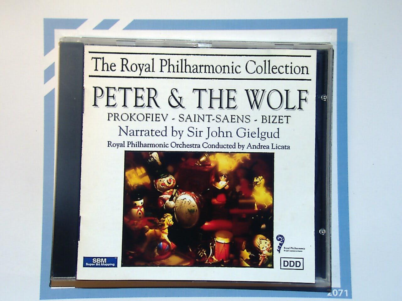 The Royal Philharmonic Collection	Peter & The Wolf Sir John Gielgud CD Nr Mint