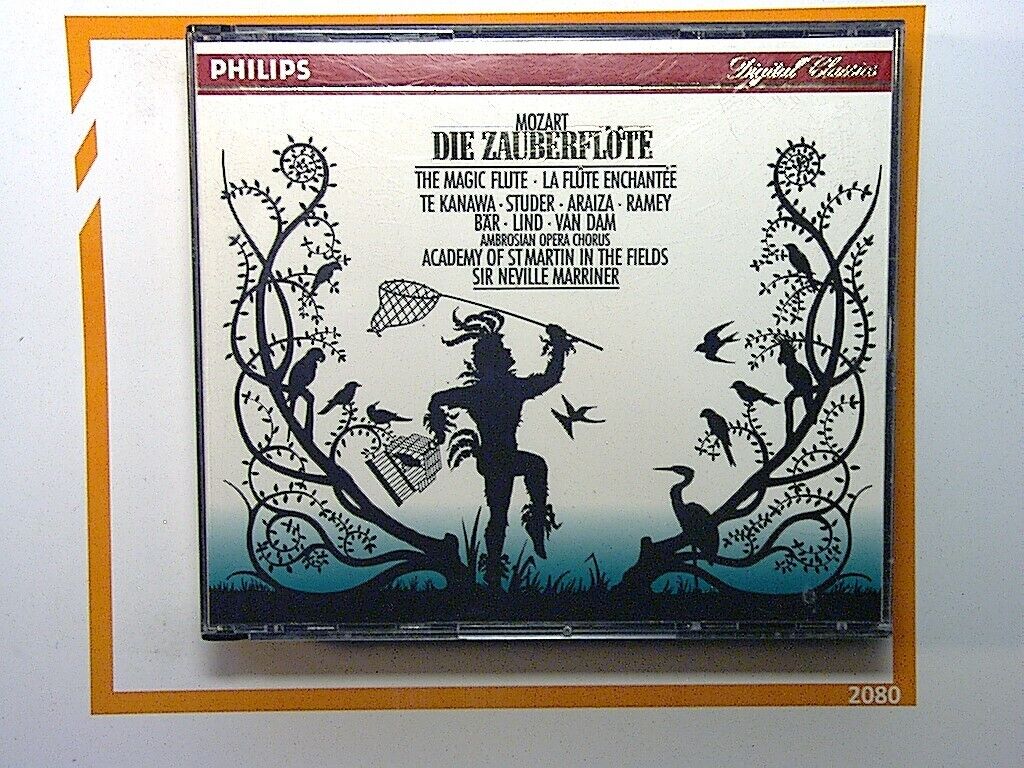 Wolfgang Amadeus Mozart - Mozart: Die Zauberflöte (1990) 2CD Nr Mint