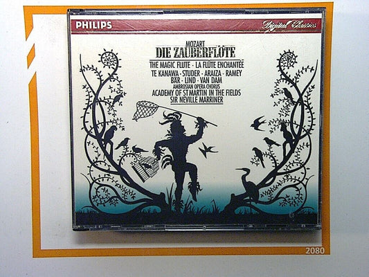 Wolfgang Amadeus Mozart - Mozart: Die Zauberflöte (1990) 2CD Nr Mint