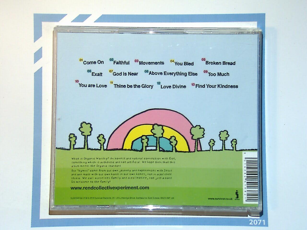 Rend Collective Experiment	Organic Family Hymnal CD Nr Mint