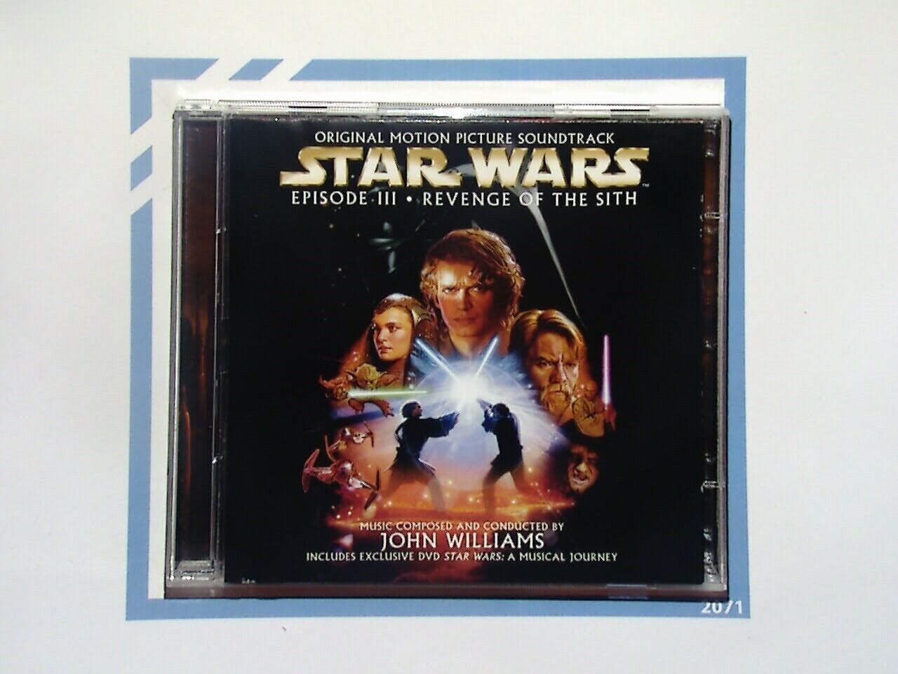 Star Wars Episode III: Revenge of the Sith  CD + Musical Journey DVD Nr Mint
