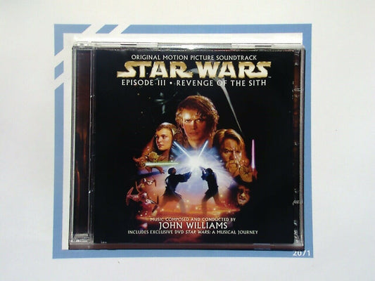 Star Wars Episode III: Revenge of the Sith  CD + Musical Journey DVD Nr Mint