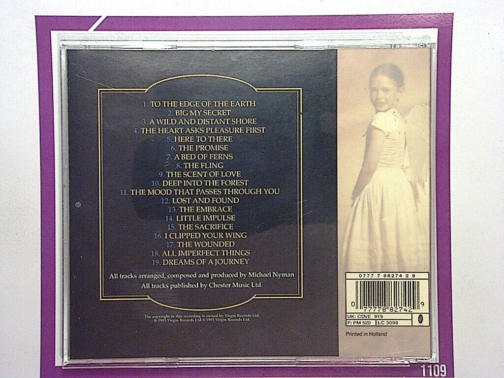 Michael Nyman	Nyman: The Piano CD Nr Mint (Gift Option)*