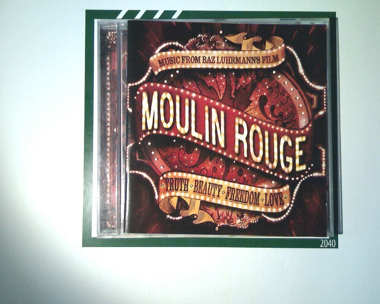Various Artists	Moulin Rouge - music from the film  CD VGC