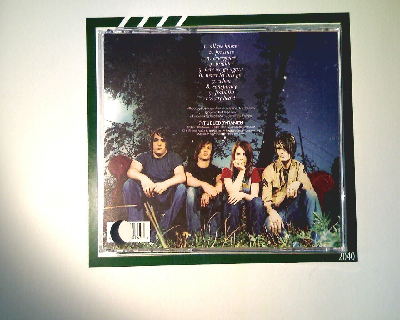 Paramore	All We Know Is Falling CD VGC