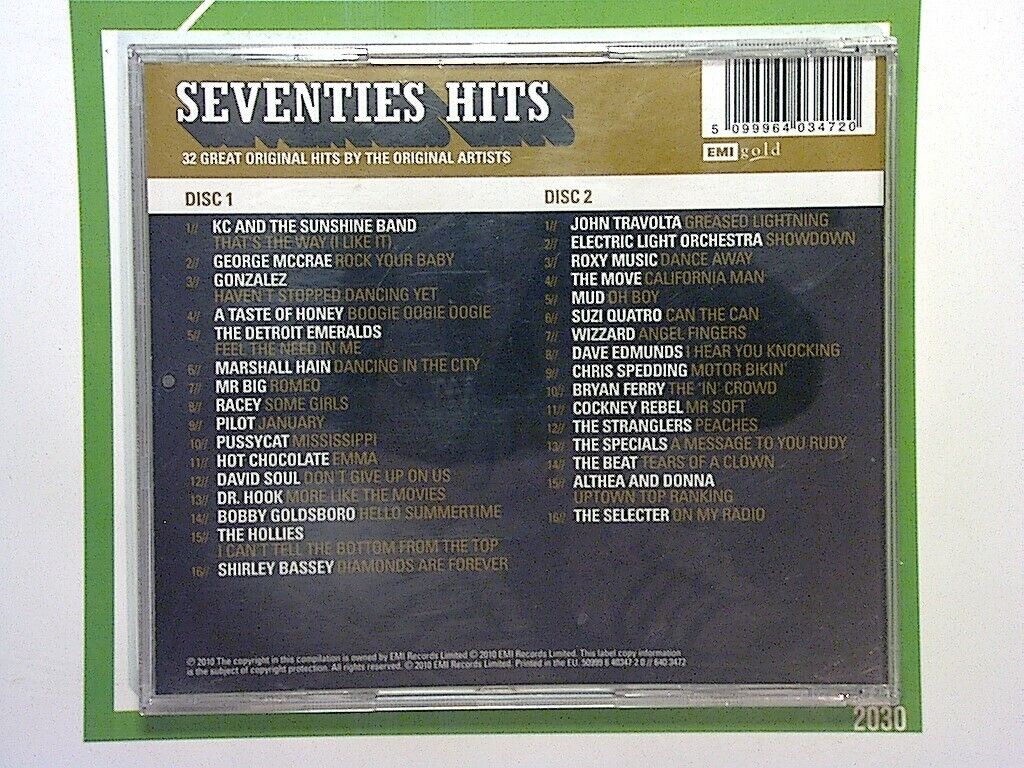 Various Artists	The Ultimate Seventies Hits 2CD Nr Mint