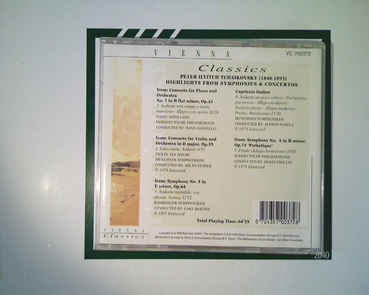 Tchaikovsky/Highlights from Symphonies CD VGC