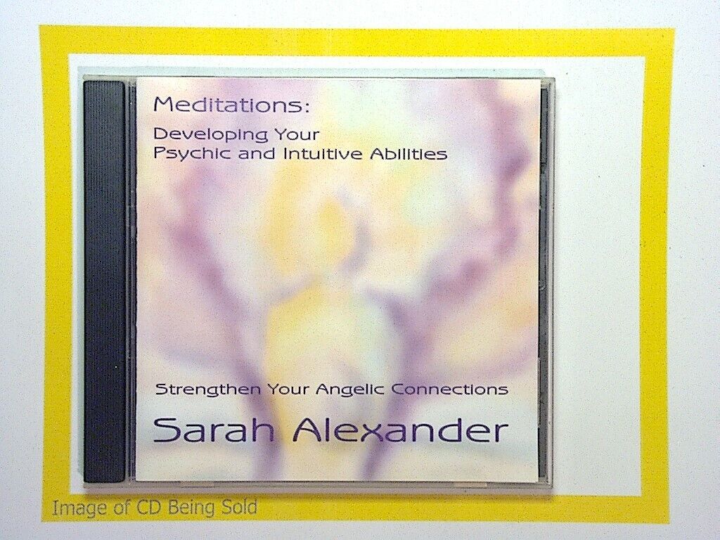 sarah Alexander	Meditations Strengthen Your Psychic Abilities CD Mint
