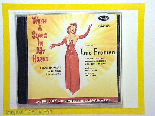 Susan Hayward	Jane Froman With a Song in My Heart CD Mint