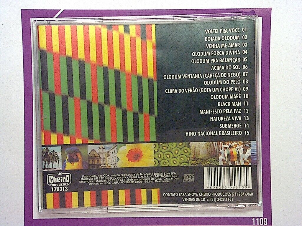 Olodum	Pela Vida CD Nr Mint (Gift Option)*