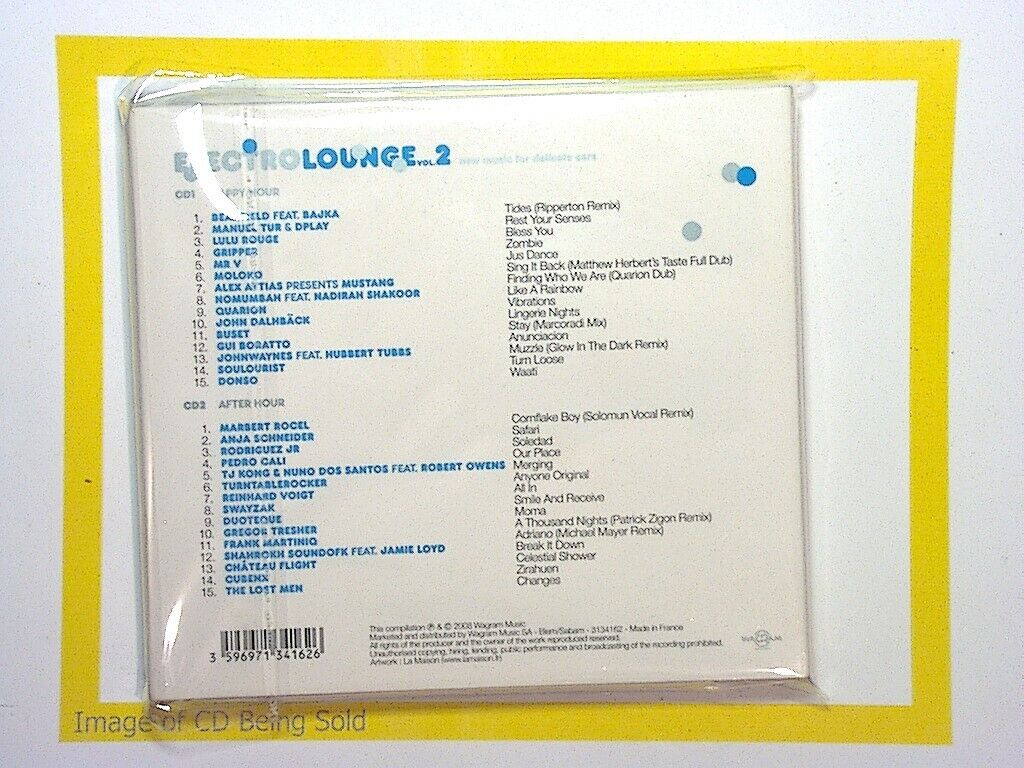 Various Artists	Electro Lounge 2CD Nr mint
