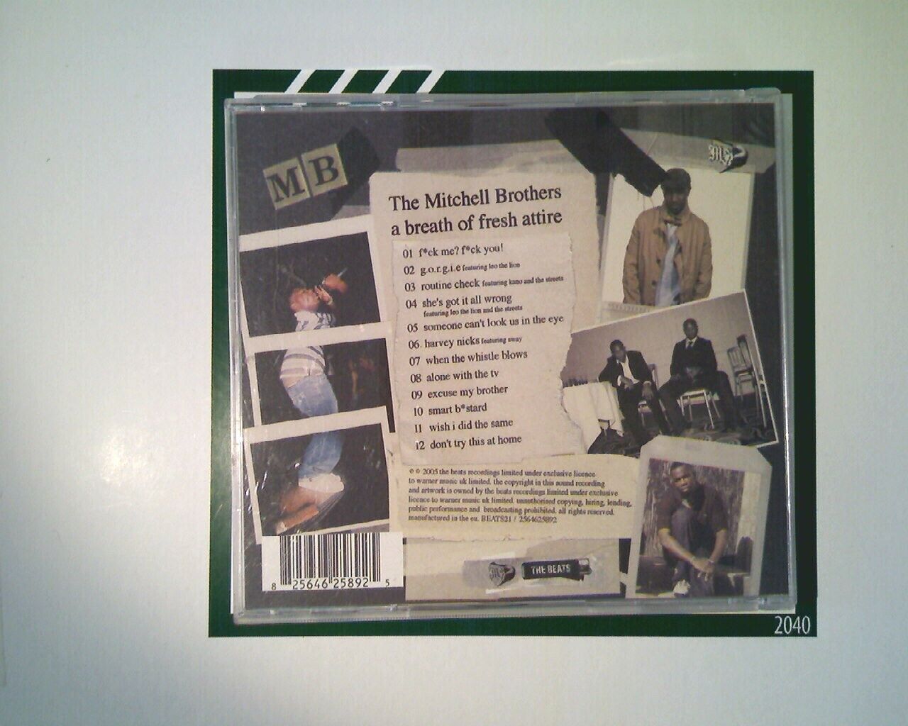 The Mitchell Brothers - A Breath Of Fresh Attire CD VGC