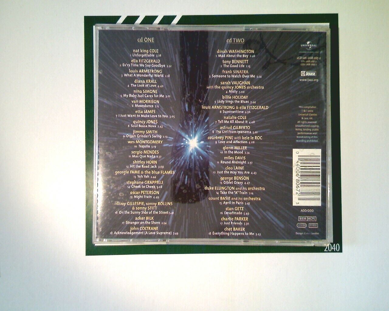 Various Artists	The Jazz Album 2003 2CD VGC