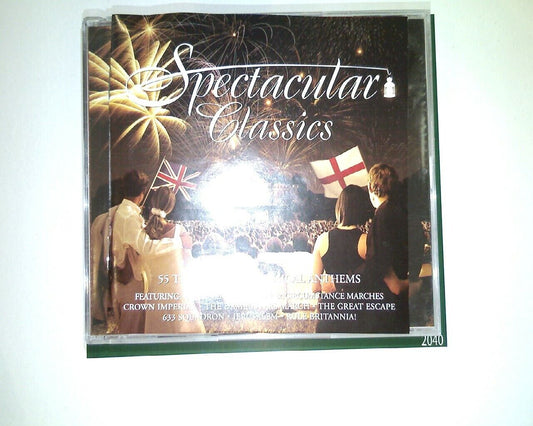 Spectacular Classics	55 Triumphant Classicl Anthems 3CD Nr mint