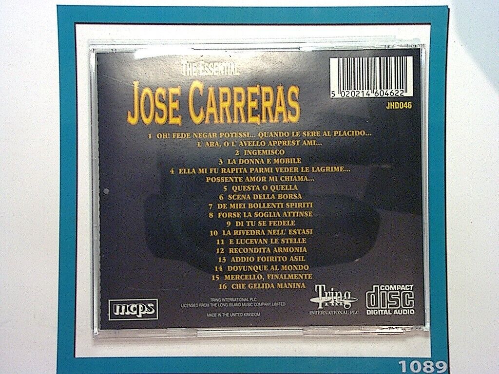 The Essential JOSE CARRERAS CD Nr Mint (Gift Option)*