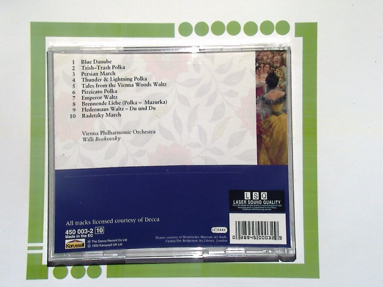 Vienna Philharmonic Orchestra	J. Strauss: waltzes & Polkas CD Mint